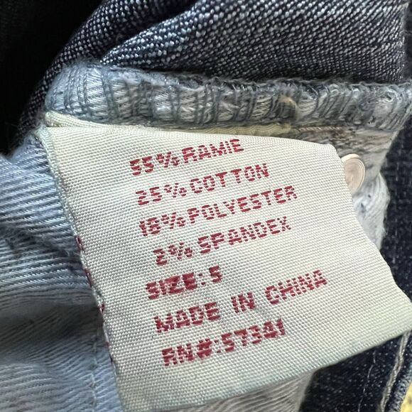 Vintage Y2K Dfx Jeans Sequin Belt Wrap Around Low Rise Wide Leg 5 - Picture 4 of 8